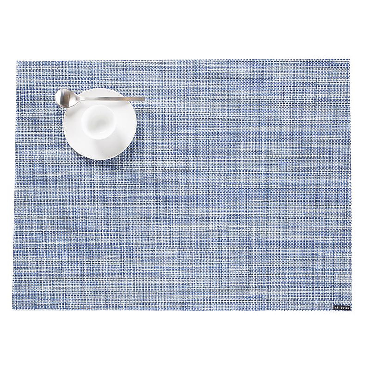 Chilewich - 100132-030 - Chambray Vinyl Placemats 19 In. L X 14 In. W