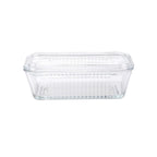 Lifetime - 5078594 - Clear Glass Multi Function Butter Dish 1 Pack