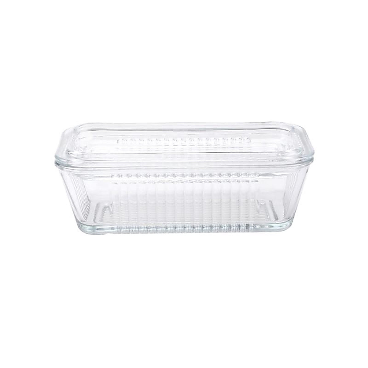 Lifetime - 5078594 - Clear Glass Multi Function Butter Dish 1 Pack