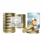 Tecnocap - HCR12TWB-G - Anchor Hocking Wide Mouth Canning Lids and Bands 12 Pack