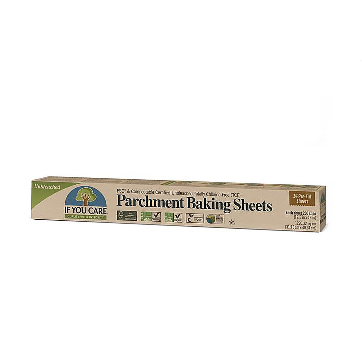 If You Care - J25013 - Brown Parchment Paper Baking Sheet