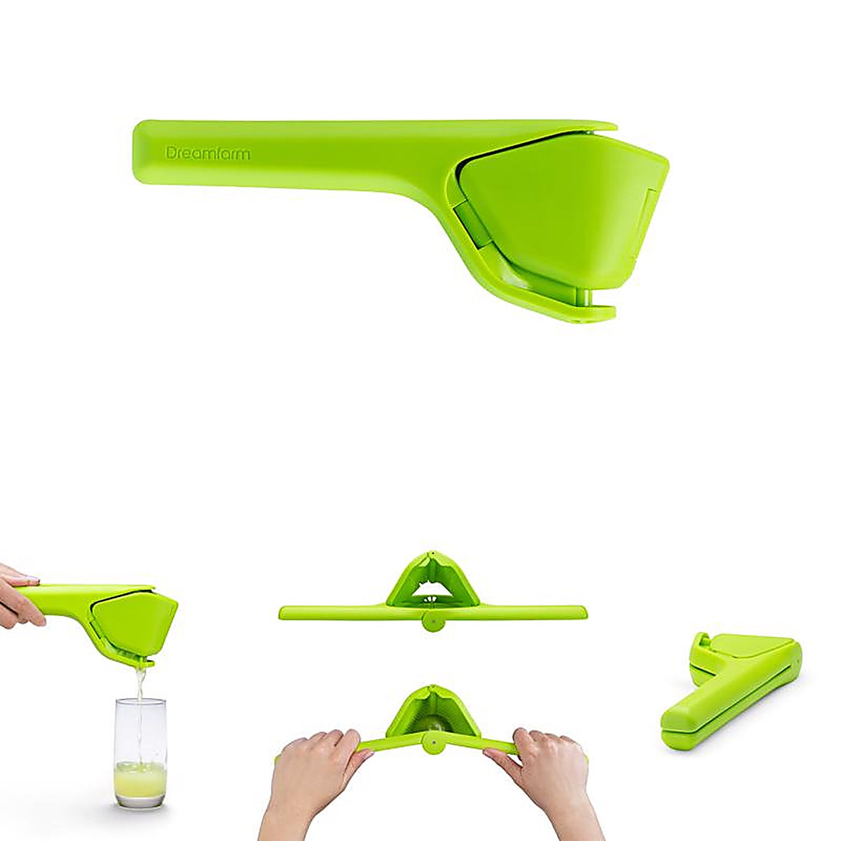 Dreamfarm - DFFU3468 - Green Polypropylene/Stainless Steel Fluicer