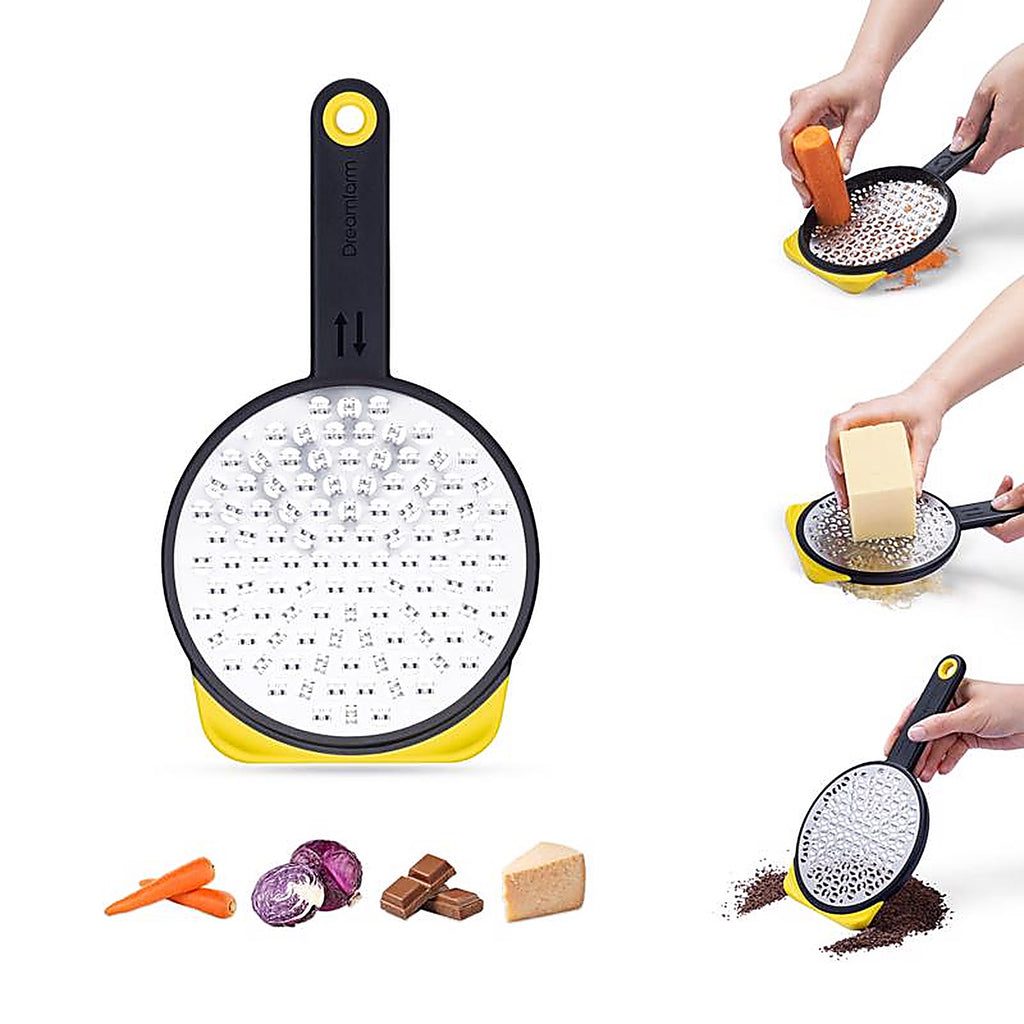 Dreamfarm - DFOG3369 - Yellow Polypropylene/Stainless Steel Ograte