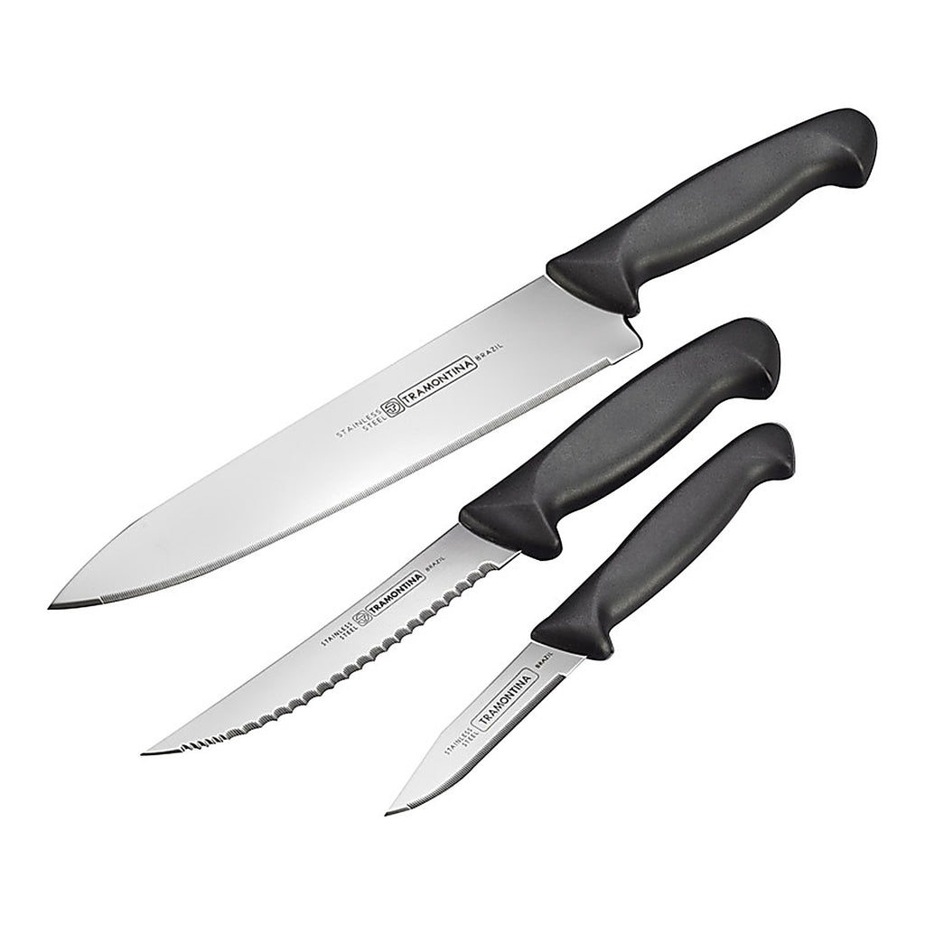 Tramontina 80020/505 Stainless Steel Knife Set 3/pc.