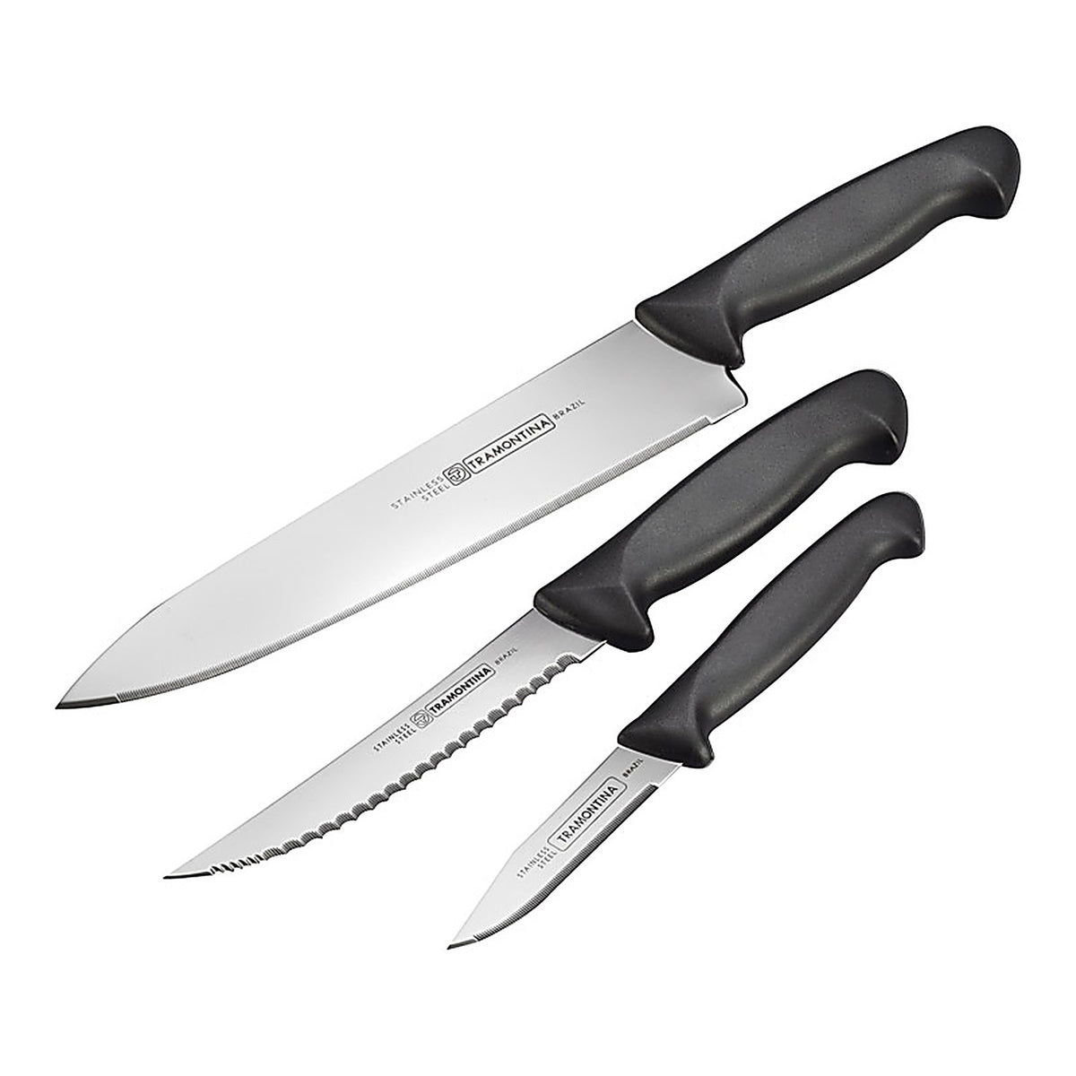 Tramontina 80020/505 Stainless Steel Knife Set 3/pc.