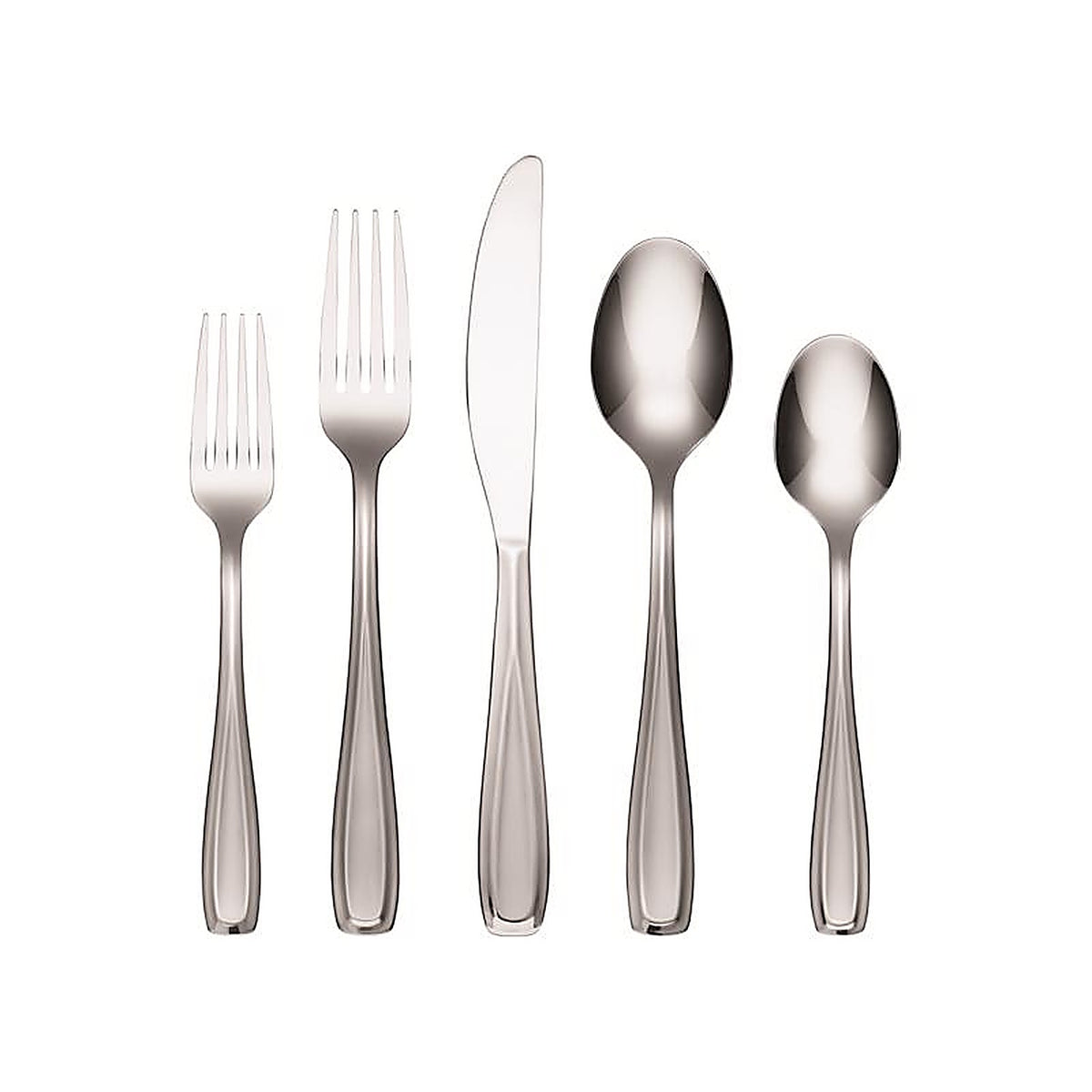 Cambridge - 426920CSLG12 - Waylen Sand Silver Stainless Steel Casual Flatware Set 20 Piece