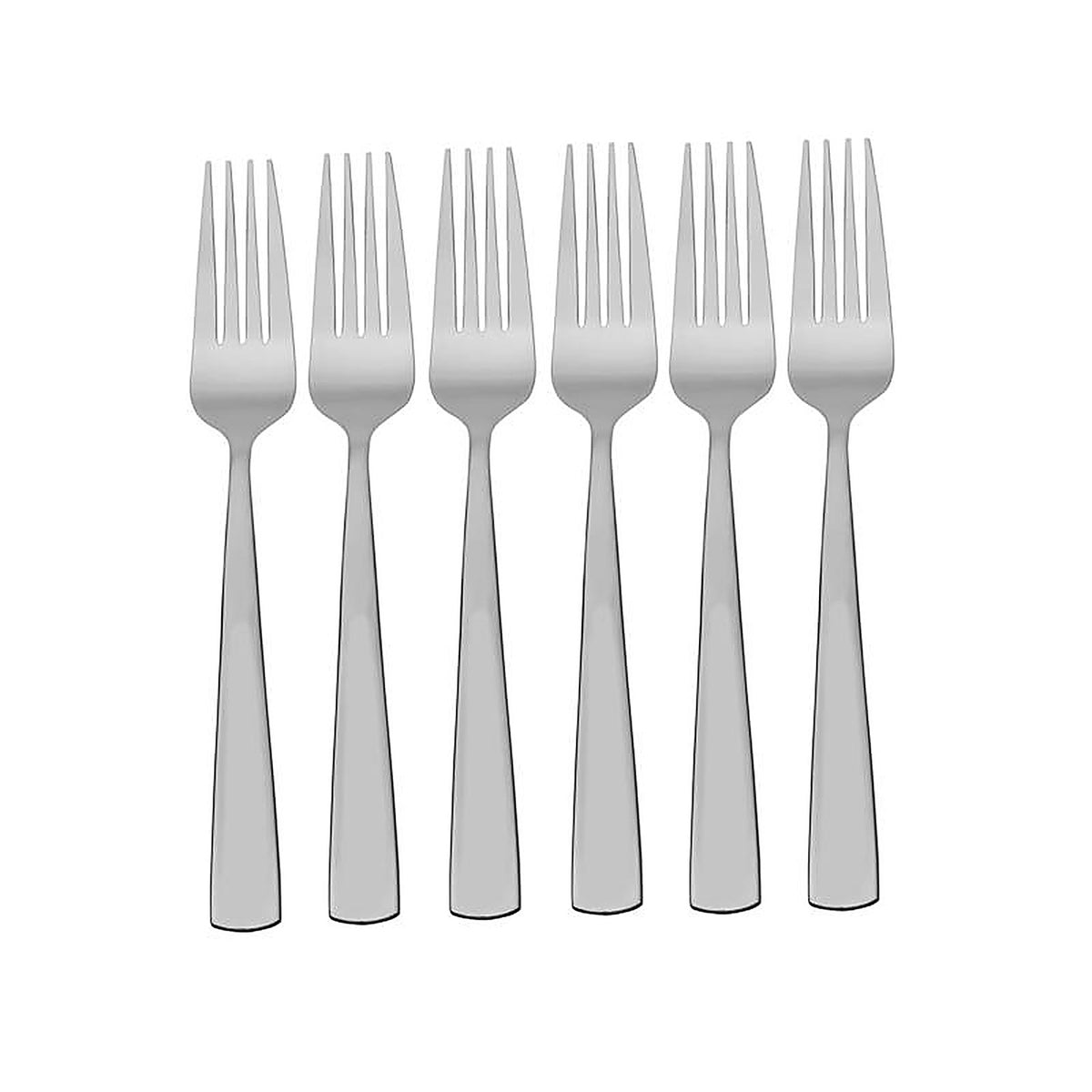 Pfaltzgraff - 5243535 - Silver Stainless Steel Dinner Fork Dinner Fork Set 6 Piece
