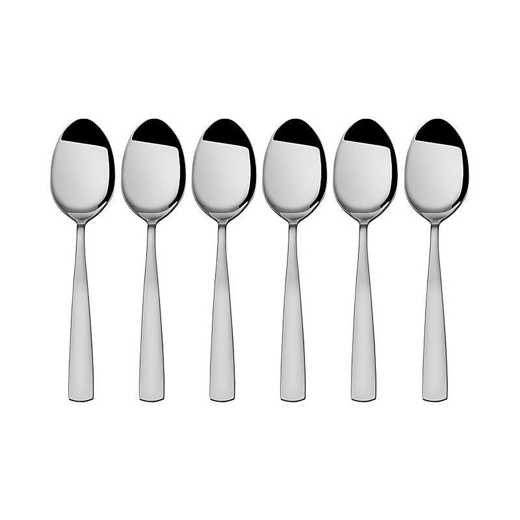 Pfaltzgraff - 5243533 - Silver Stainless Steel Danford Dinner Spoon Set 6 Piece