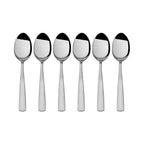 Pfaltzgraff - 5243533 - Silver Stainless Steel Danford Dinner Spoon Set 6 Piece