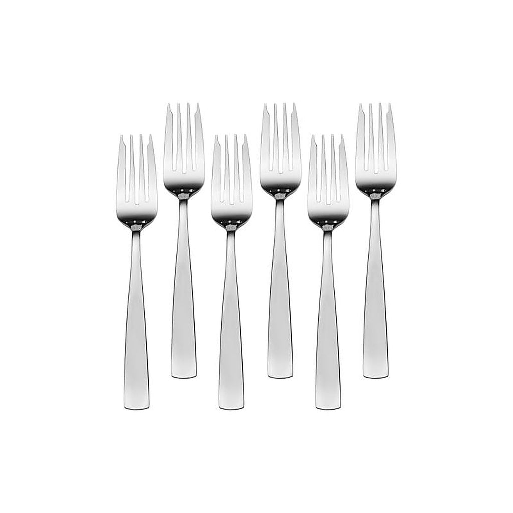 Pfaltzgraff - 5243534 - Silver Stainless Steel Danford Salad Fork 6 Piece