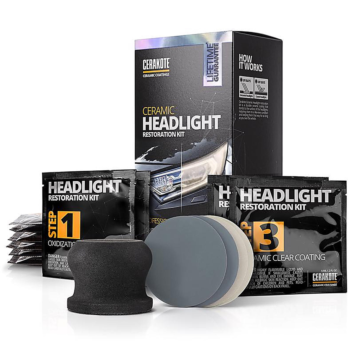 Cerakote - AH-HLKIT - Ceramic Headlight Restoration Kit
