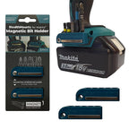 StealthMounts - BH-MK-BLU-2 - Bit Holders Compatible with Makita Lxt; Blue Abs Magnetic Bit Holder 2 Pack