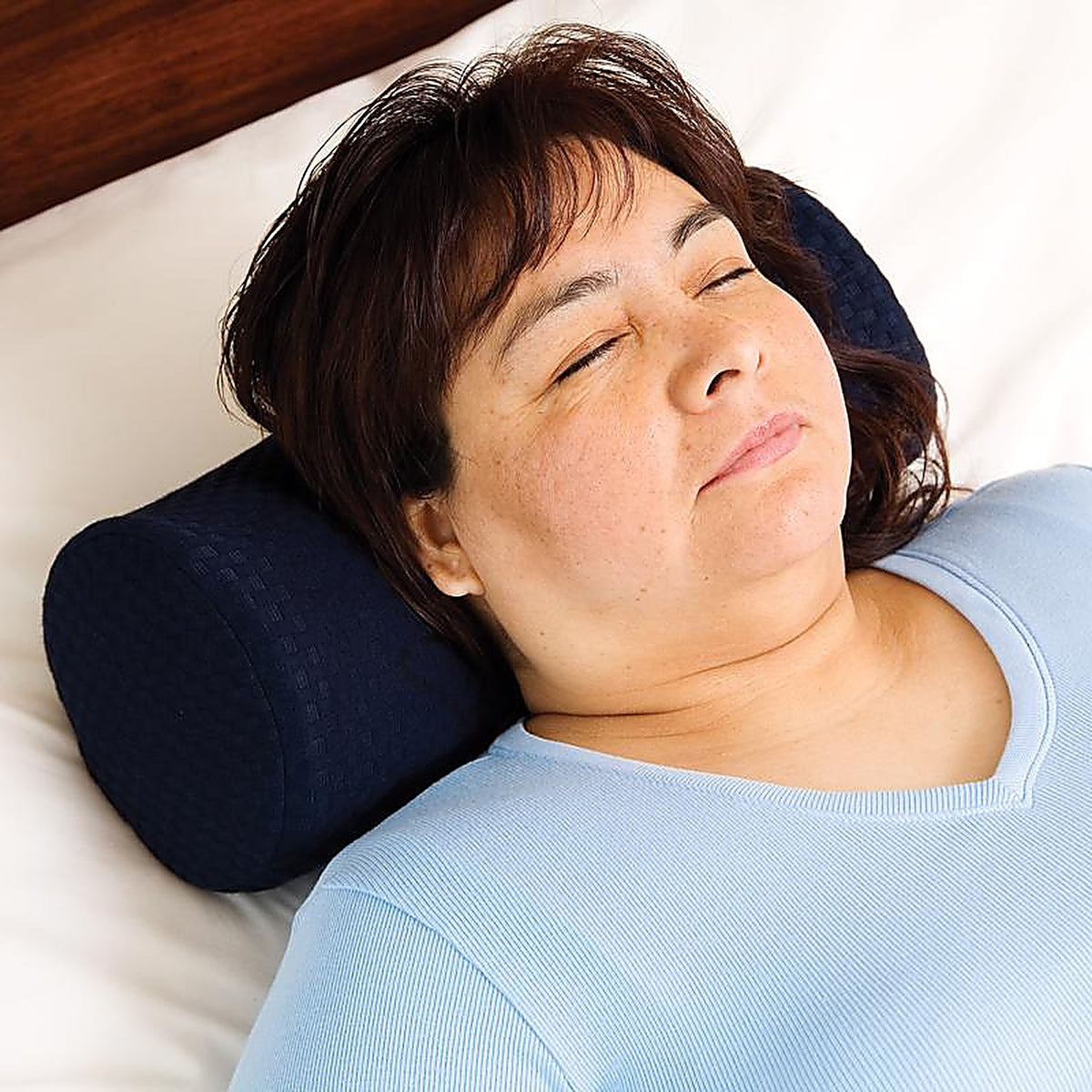 Carex - FGP10900 0000 - Health Brands Navy Pillow 1 Pack