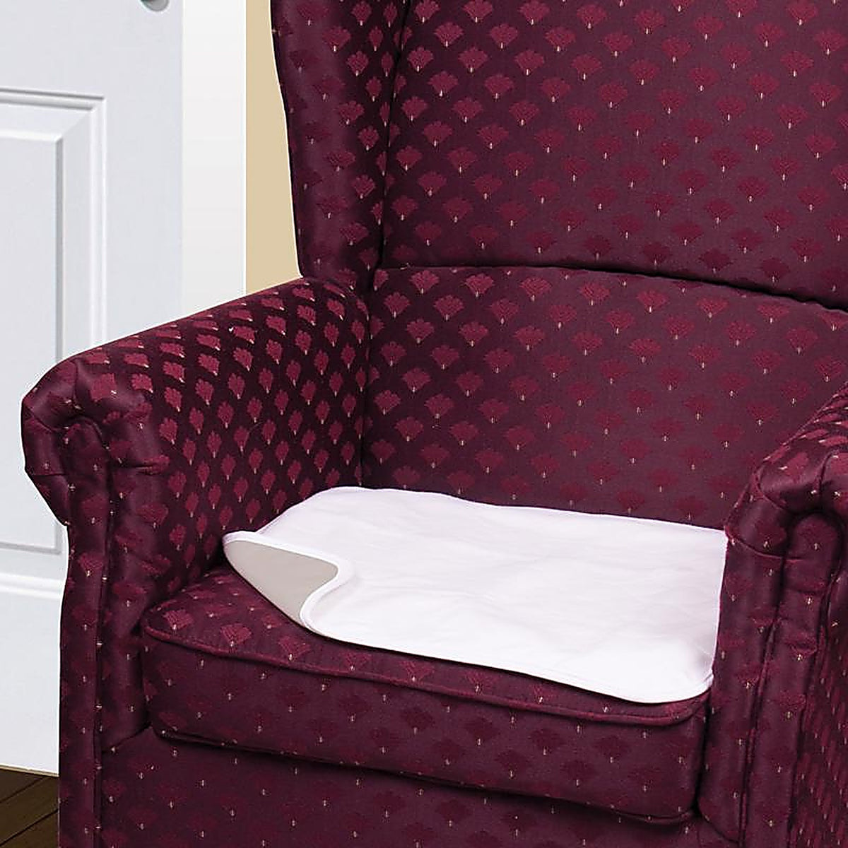 Carex - FGP30300 0000 - Health Brands White Washable Chair Pad 1 Pack