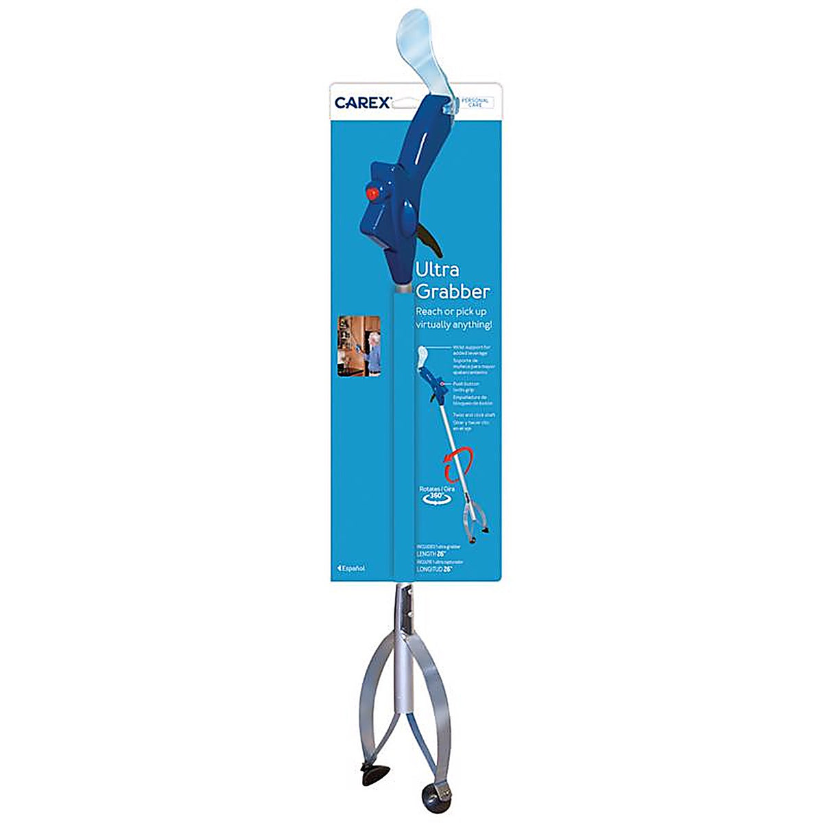 Carex - FGP60500 0000 - Health Brands Blue Ultra Grabber 1 Pack