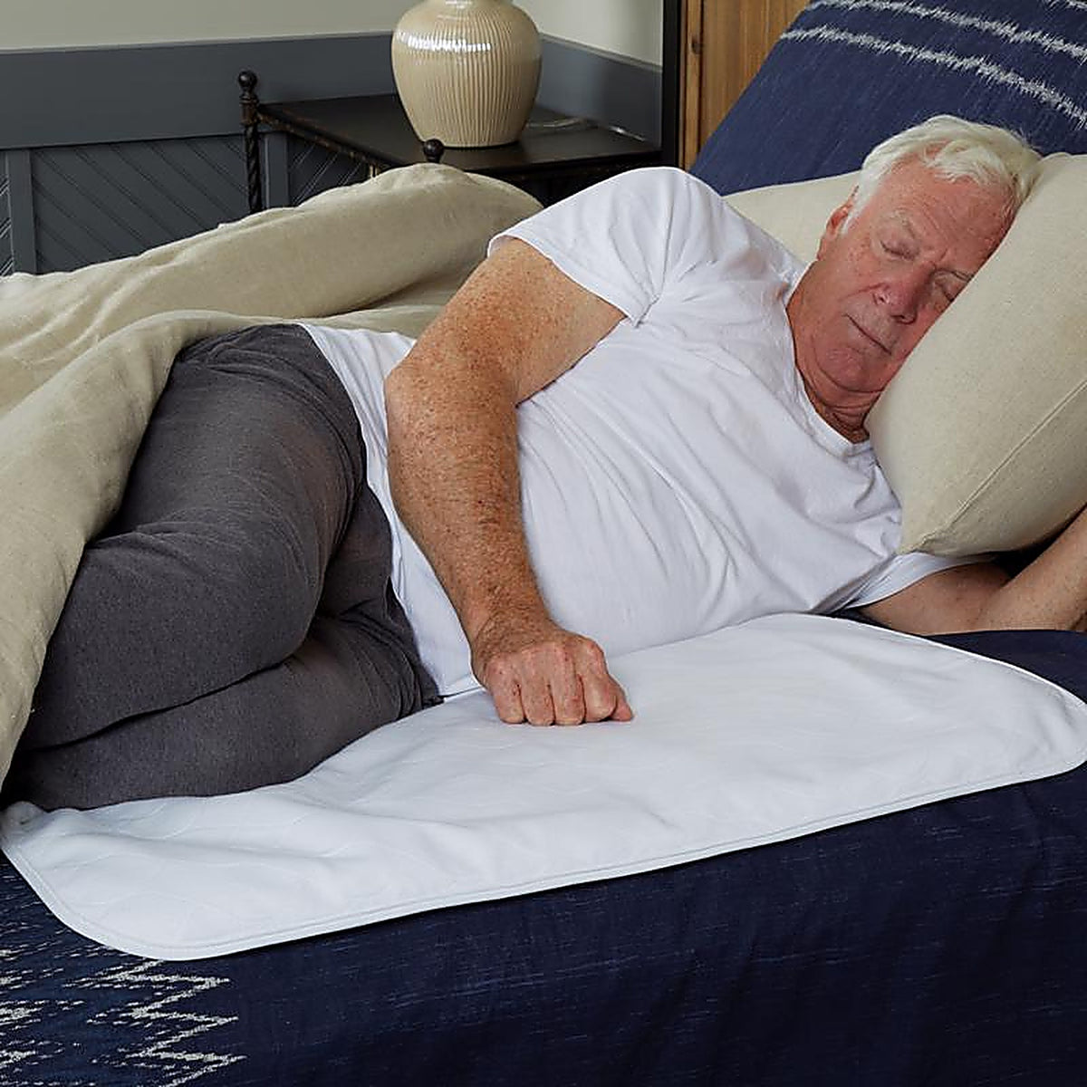 Carex - FGP30200 0000 - Health Brands White Polyester Mattress Cover