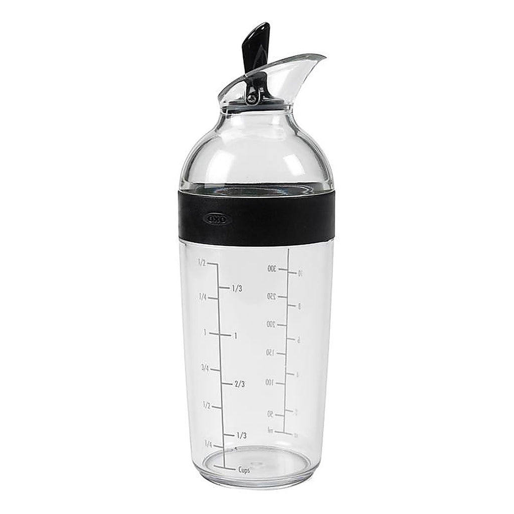 OXO - 1188500 - Good Grips Black Plastic Salad Dressing Shaker 1.5 Cups