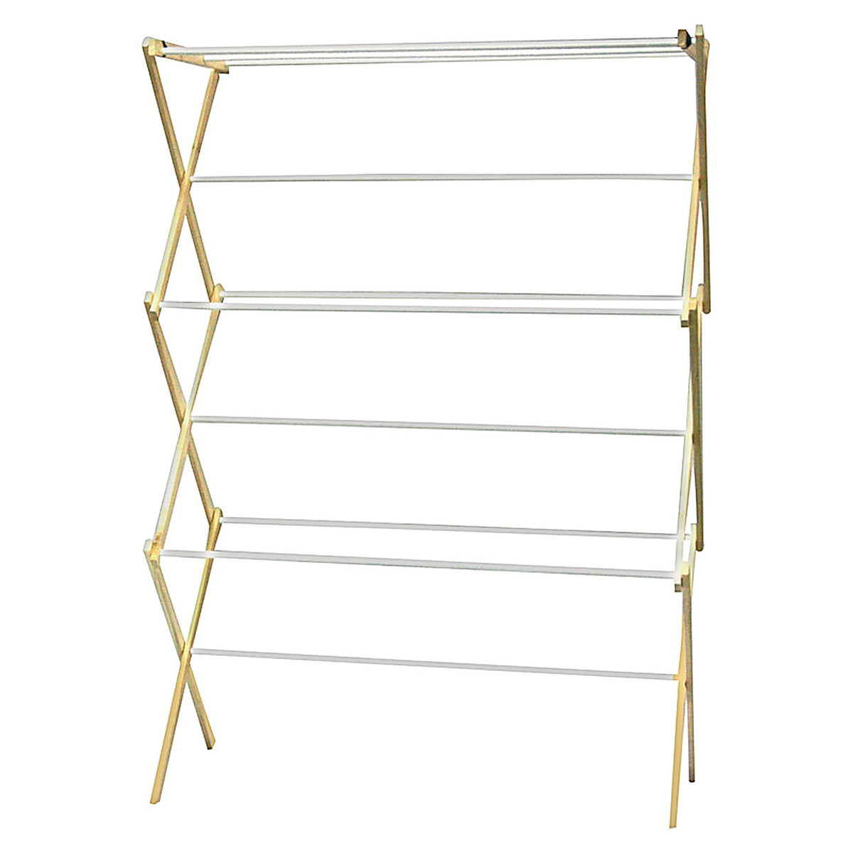 Madison Mill - 18 - 42.5 In. H X 29.5 In. W X 14 In. D Wood Accordian Collapsible Clothes Drying Rack
