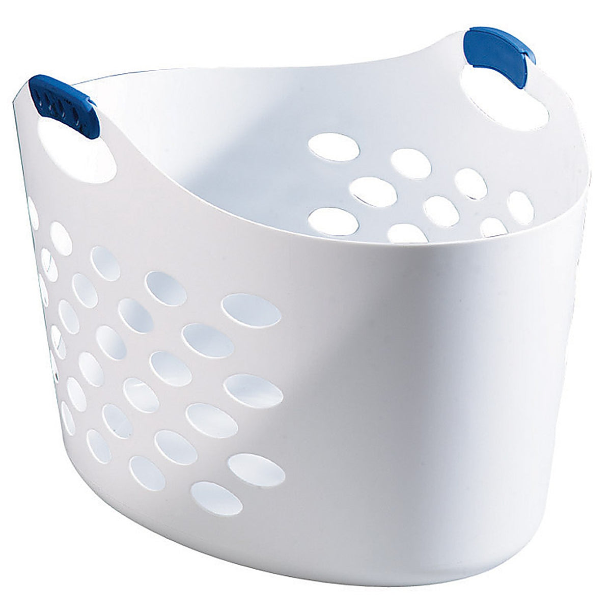 RubberMaid 2601 White Plastic Laundry Basket