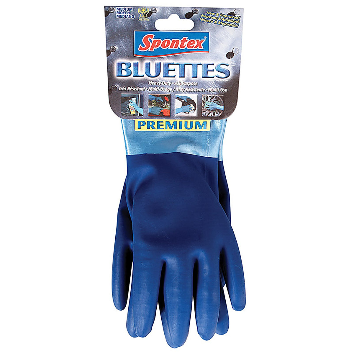 Spontex 20005ZQK Bluettes Neoprene Gloves XL Blue 1 pk