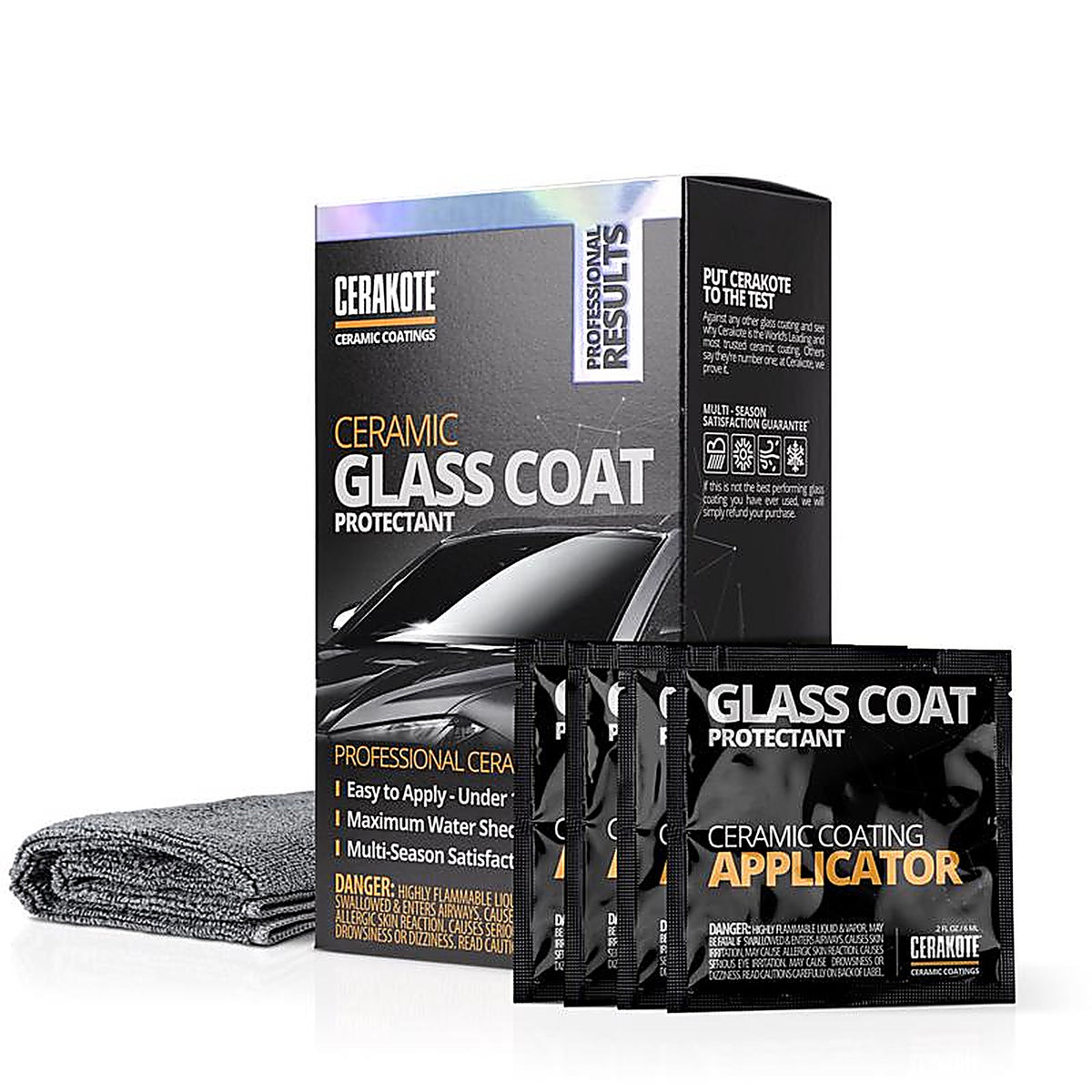 Cerakote - AH-GLASSCOATNIC - Ceramic Glass Coat Protectant Wipes 4 Wipes