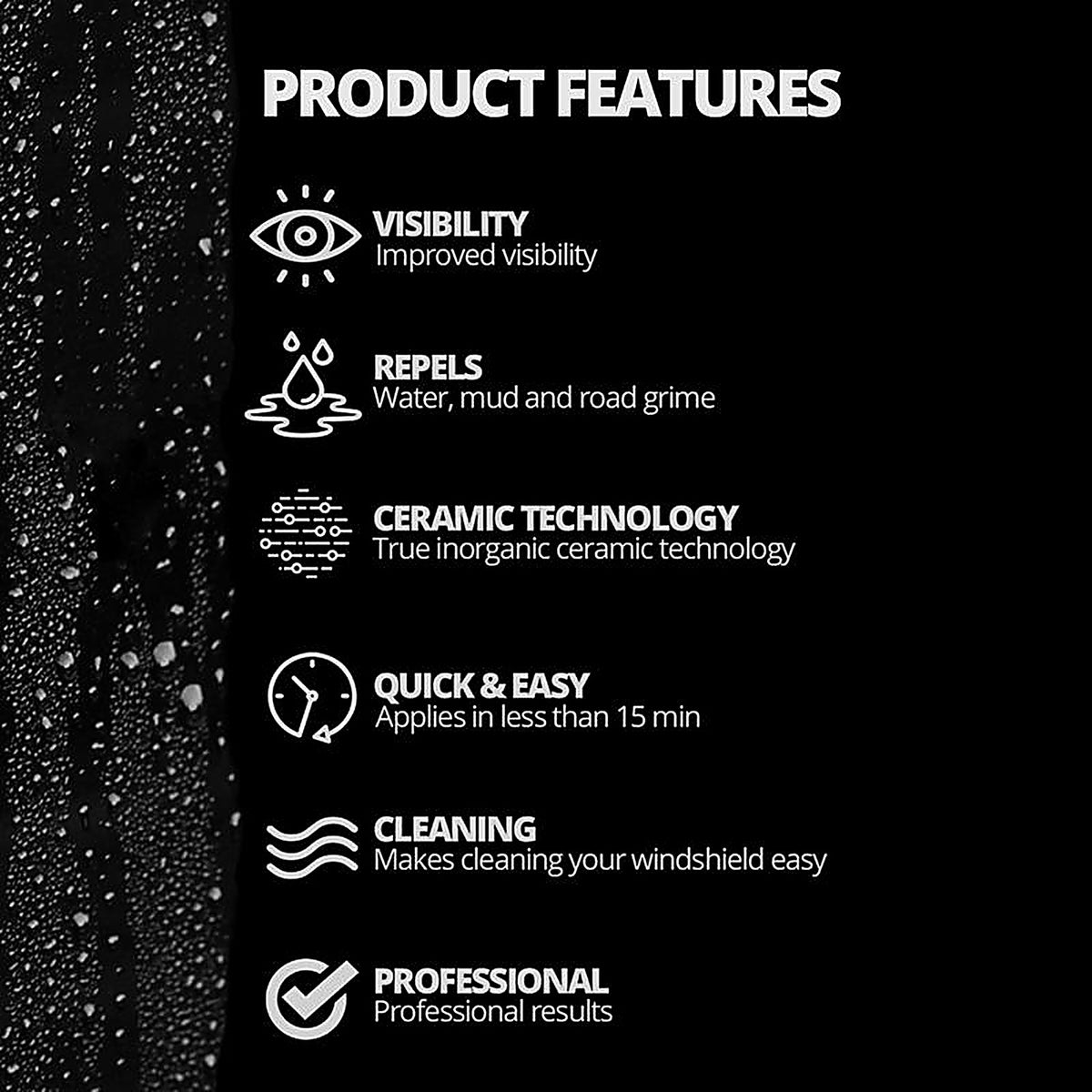 Cerakote - AH-GLASSCOATNIC - Ceramic Glass Coat Protectant Wipes 4 Wipes