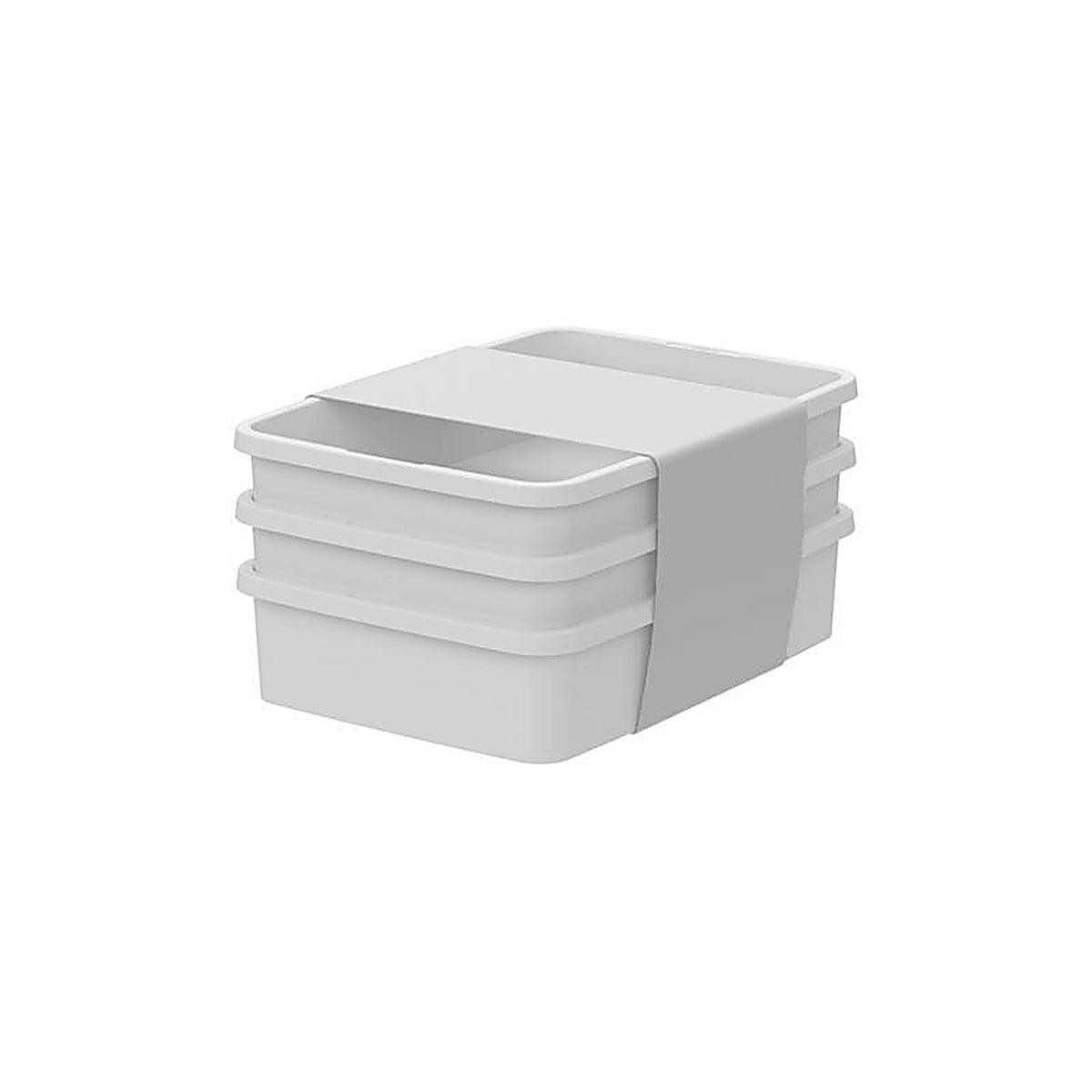 Starplast - FG006557 - 27.2 In. H X 12.5 In. W X 17.4 In. D 3-Tier Storage Cart