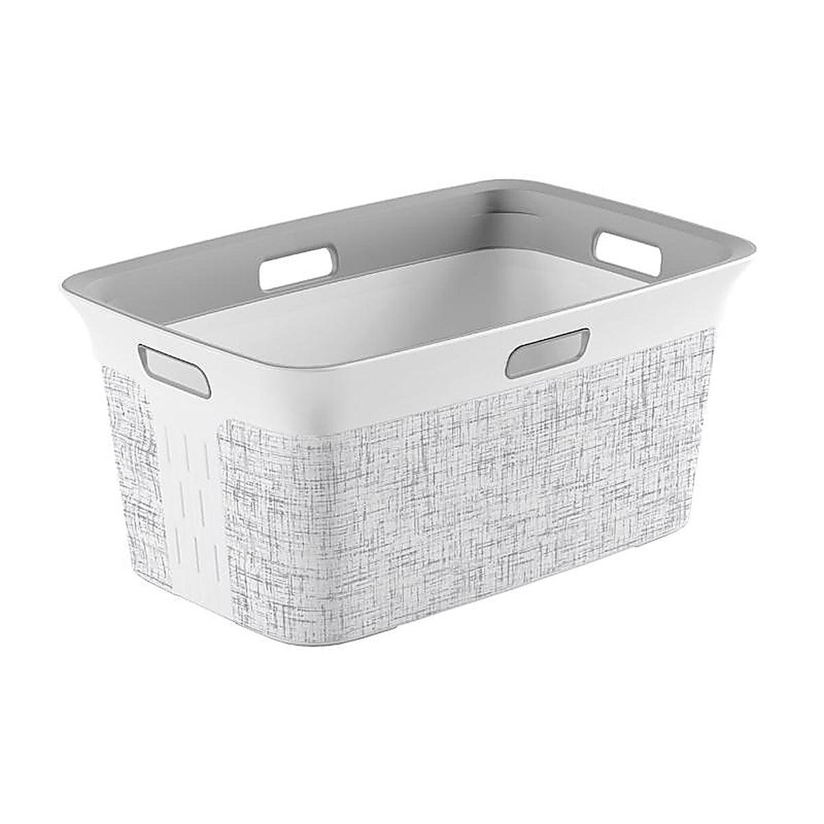 Curver - 251168 - White Resin Laundry Basket