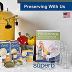 Superb - 90330 - Regular Mouth Canning Lid 156 Pack