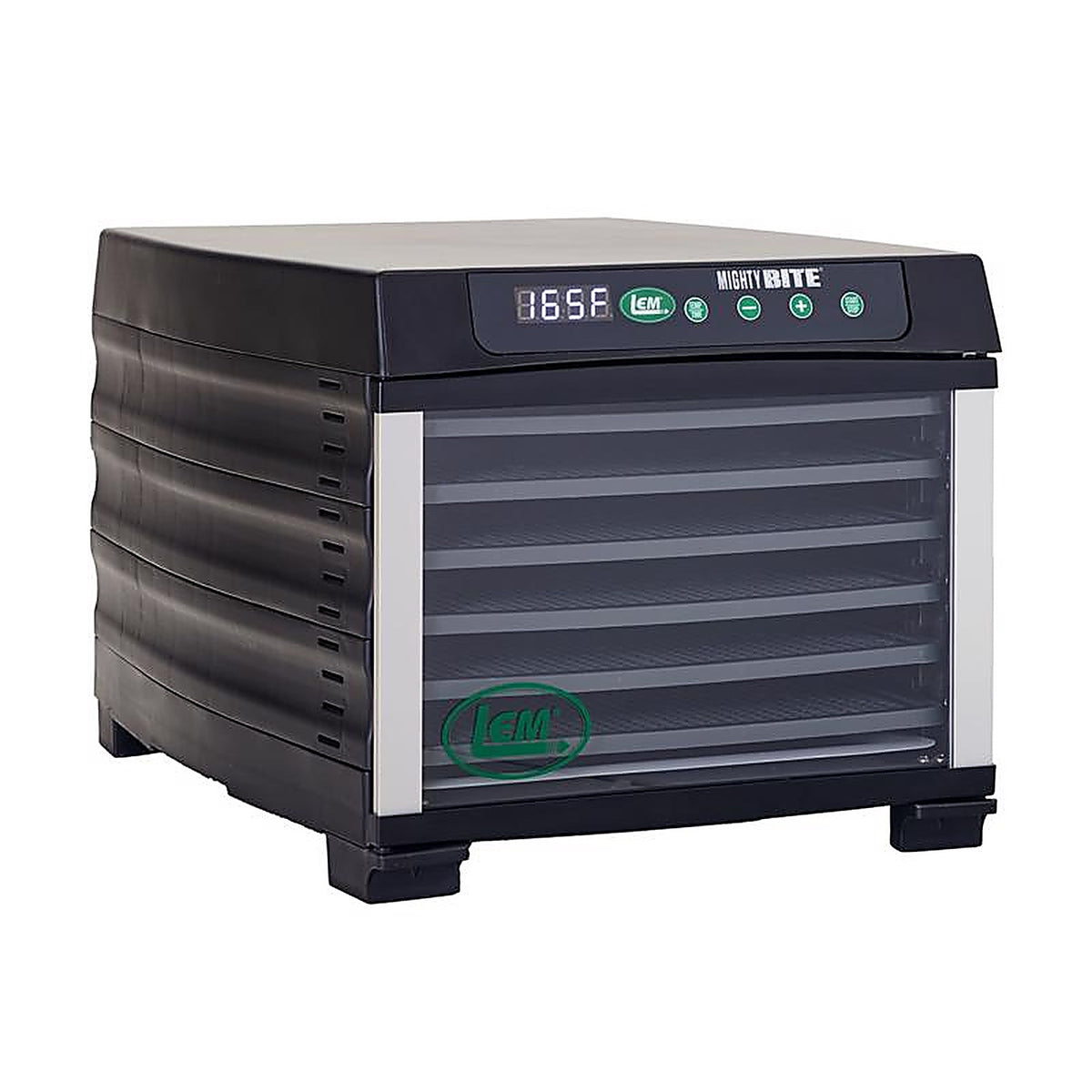 LEM - 1729 - Matte Black 7 Sq Ft Food Dehydrator