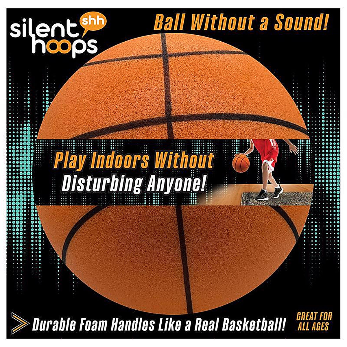 Supreme Silent Sports - SBSK4104 - Silent Hoops Supreme Basketball