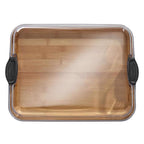 Lifetime - 5317453 - Brands 14 In. L X 11 In. W Bamboo Cutting Board & Serve Tray