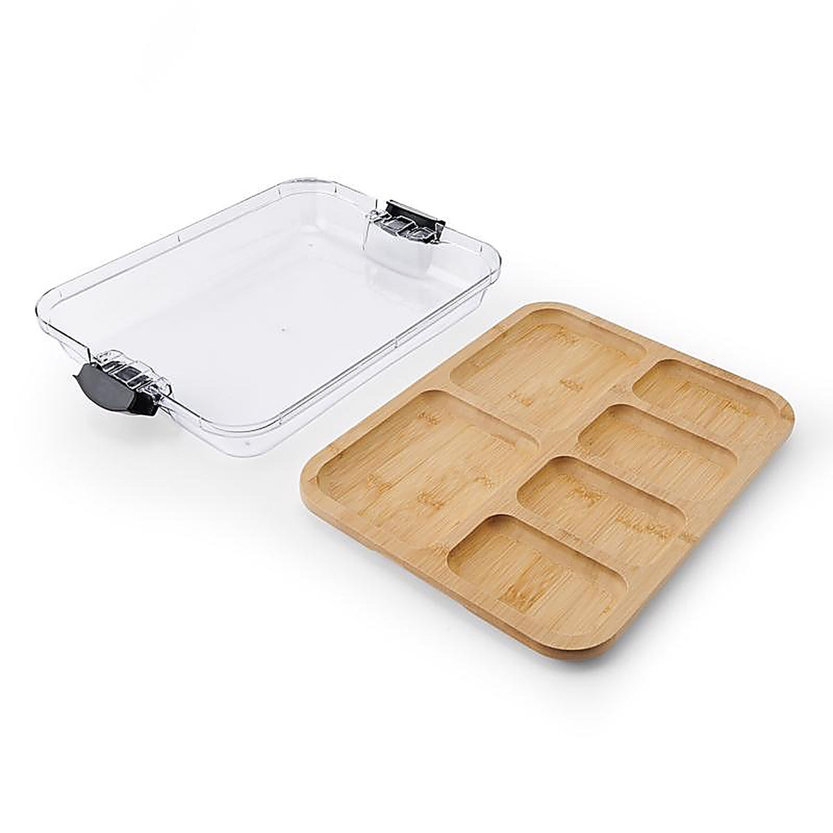 Lifetime - 5311485 - Brands 14 In. L X 11 In. W Bamboo Cutting Board & Serve Tray