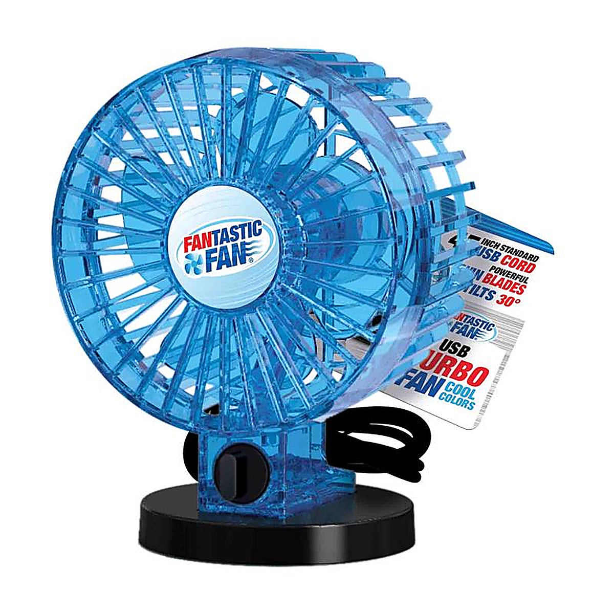 Shawshank Ledz - 768240-6 - 5.25 In. H Desktop Fan