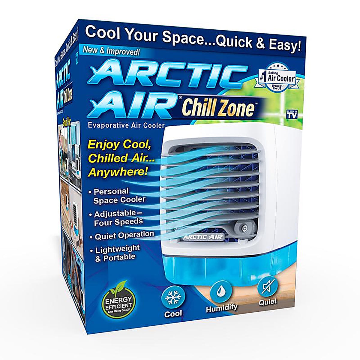 Arctic Air - AAPCN-MC4 - 100 Sq Ft Portable Personal Space Cooler 1 CFM