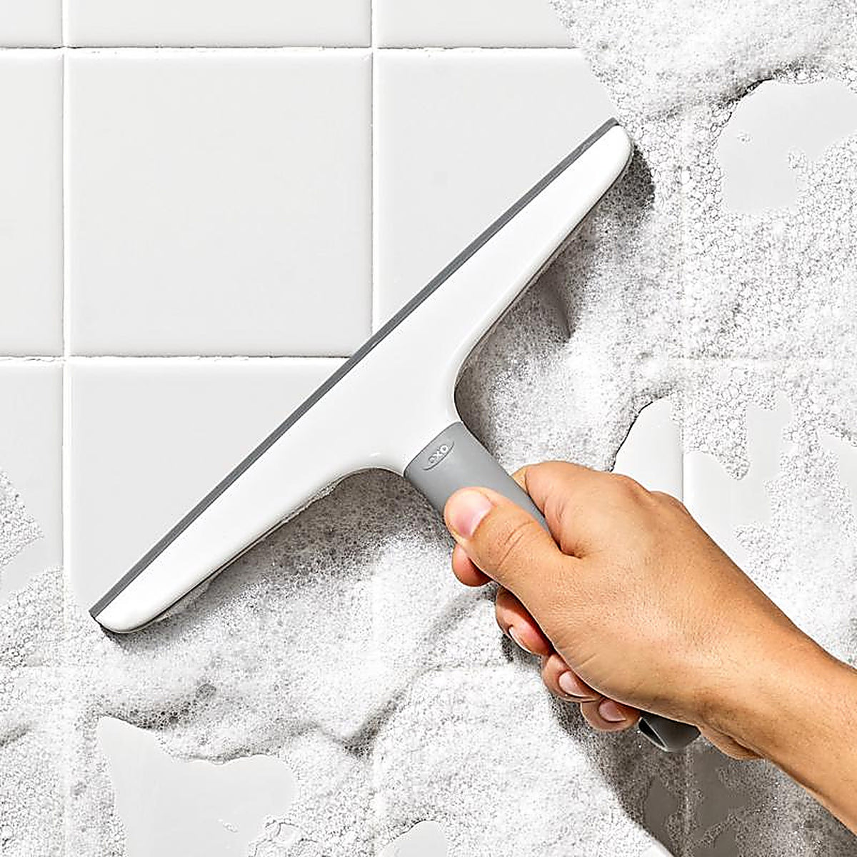OXO - 12397800 - White Plastic Shower Squeegee