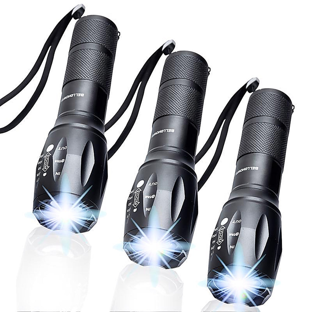 Bell & Howell - 7000 - Black LED Tactical Flashlight