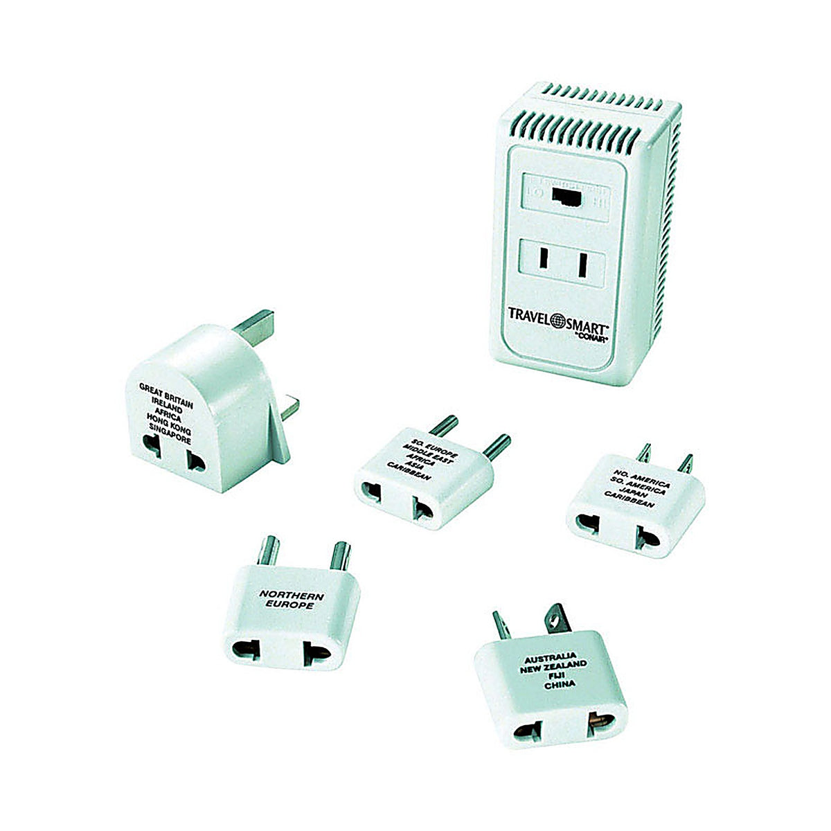 Travel Smart - TS1875XR - Type A/B/C/E/F/G for Worldwide Wattage Converter