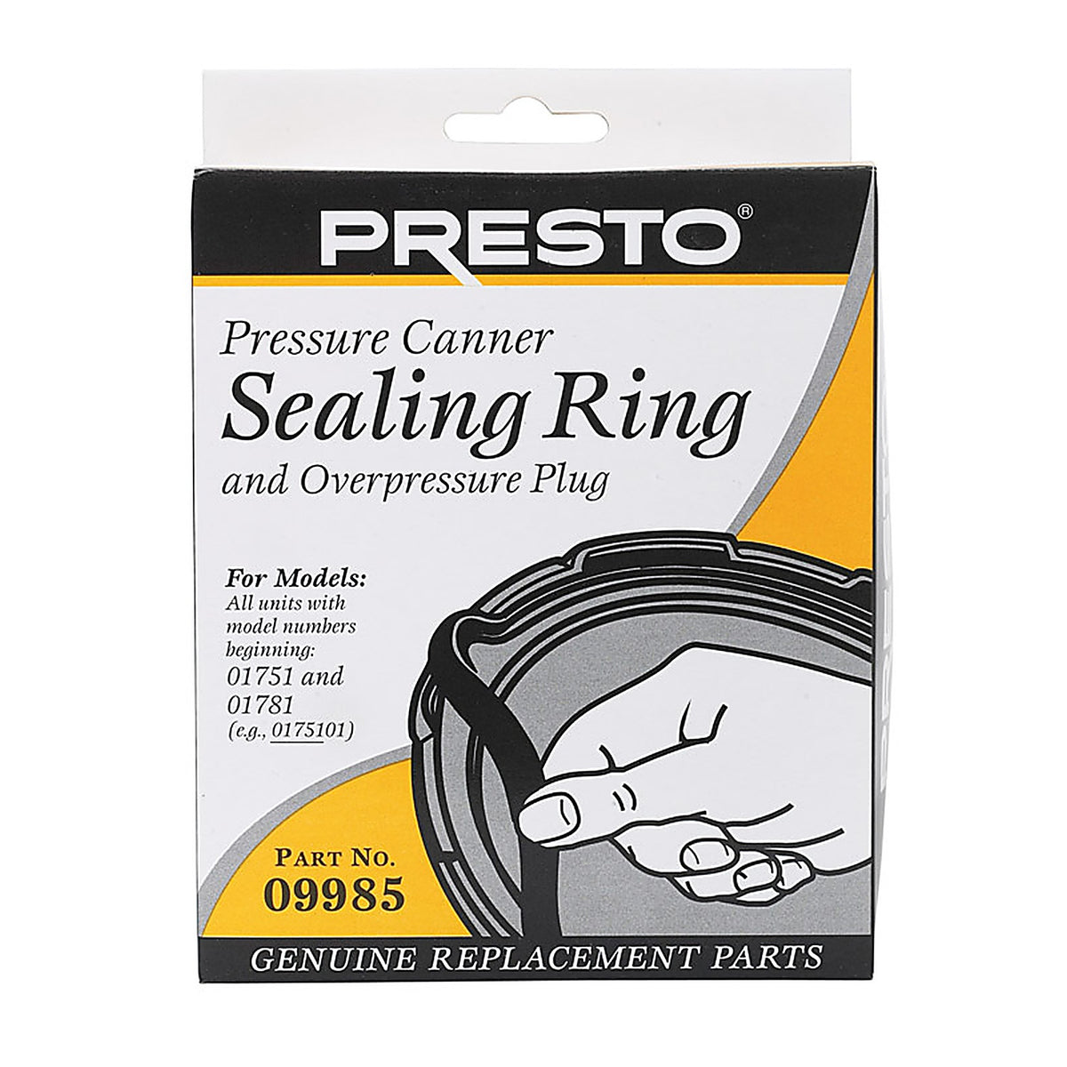 Presto 09985 Rubber Pressure Cooker Sealing Ring