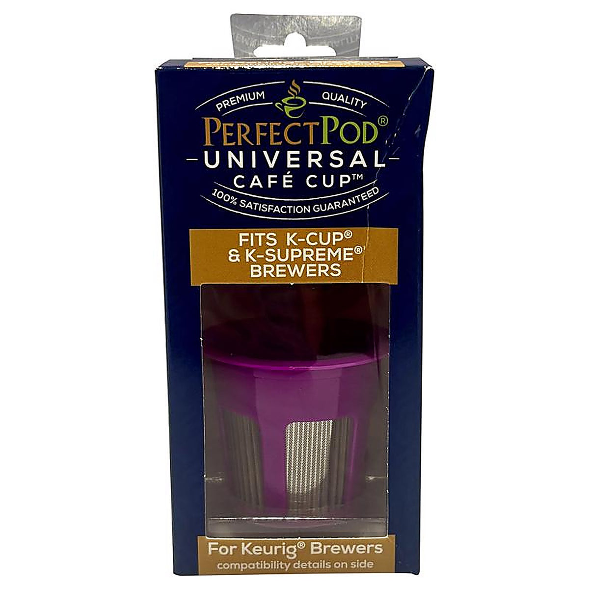 Perfect Pod - K11220 - 1 Cups Purple Circle Reusable Coffee Filter 1 Pack