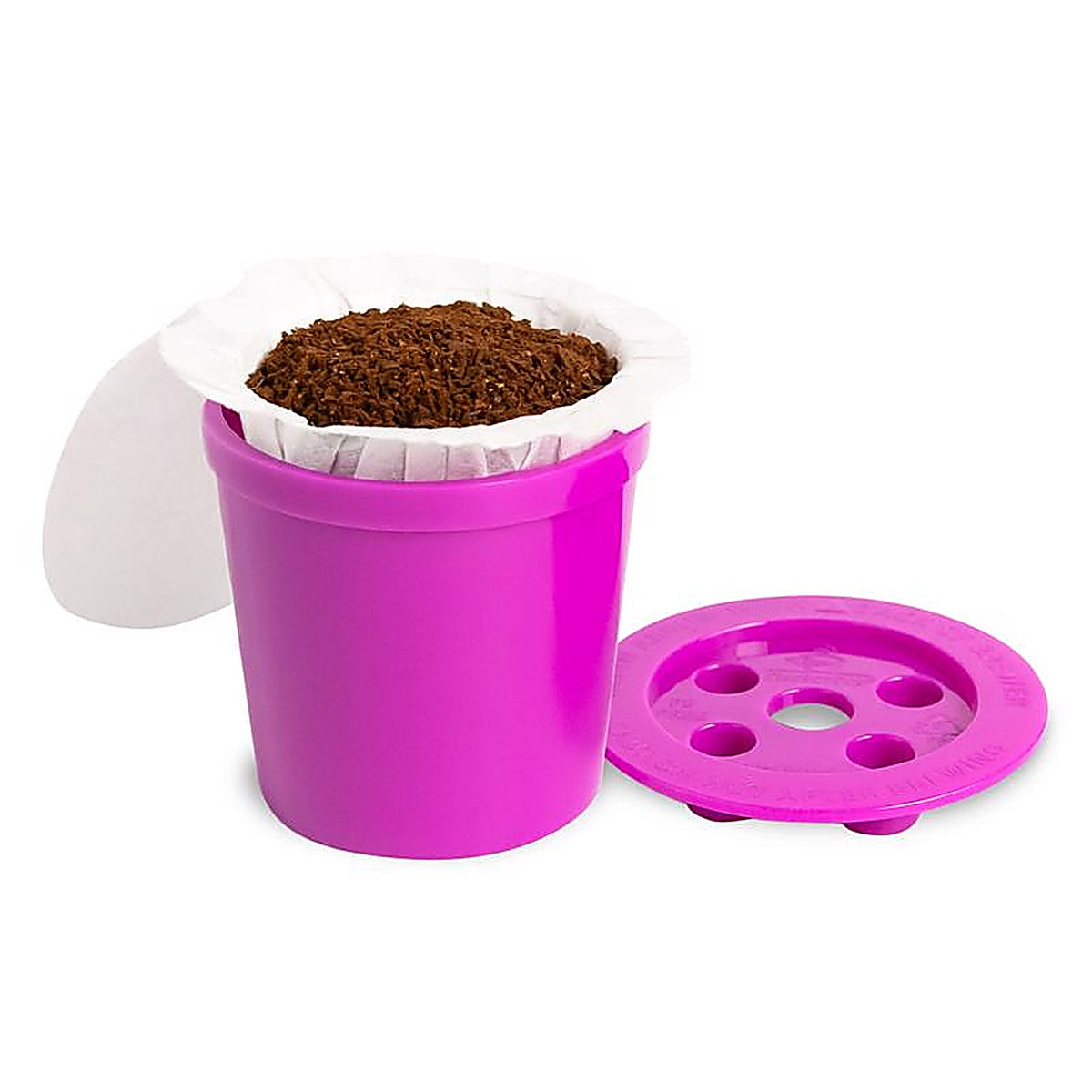 Perfect Pod - K11410 - Purple Plastic Disposable Cup Filters