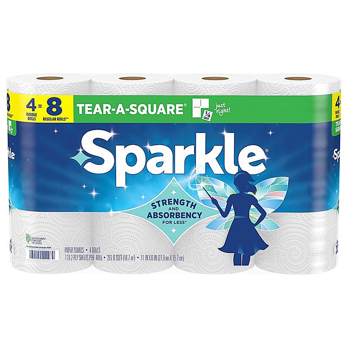 Sparkle - 22366 - Paper Towels 110 Sheet 2 Ply 1 Pack