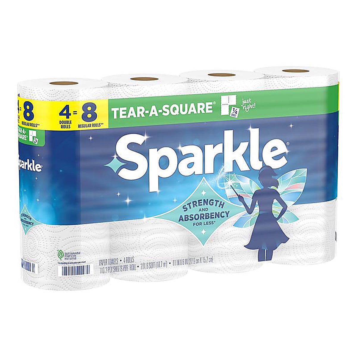 Sparkle - 22366 - Paper Towels 110 Sheet 2 Ply 1 Pack