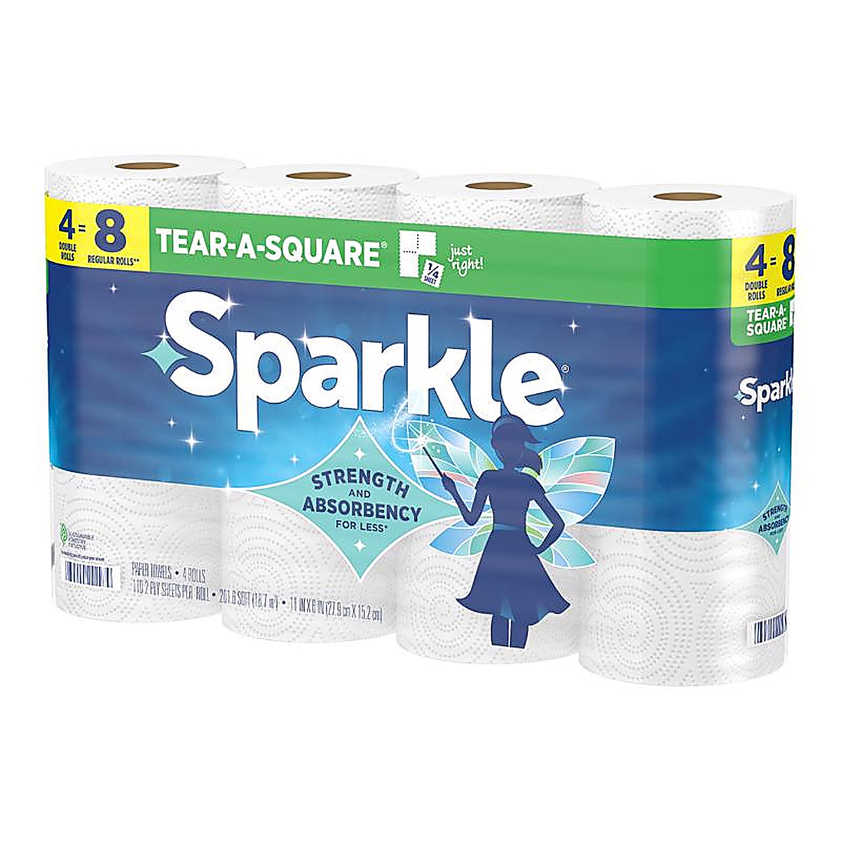Sparkle - 22366 - Paper Towels 110 Sheet 2 Ply 1 Pack