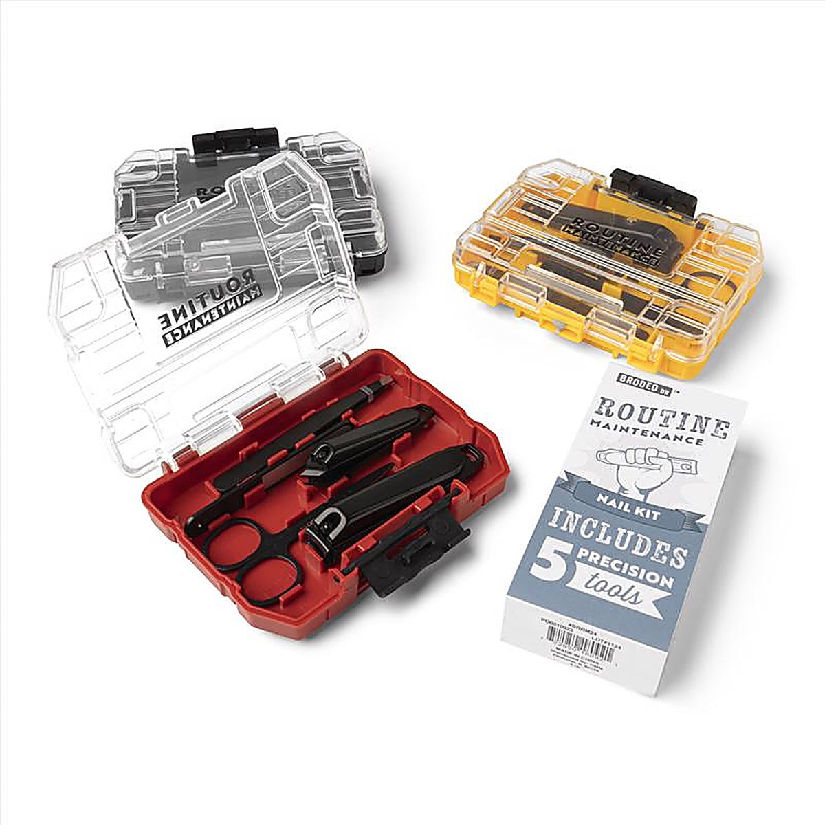 Brodeo Drive - BRRM24 - Black Routine Maintenance Nail Kit 1 Pack