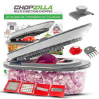 Chopzilla - 6272 - Gray Plastic/Stainless Steel Food Chopper