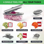 Chopzilla - 6272 - Gray Plastic/Stainless Steel Food Chopper