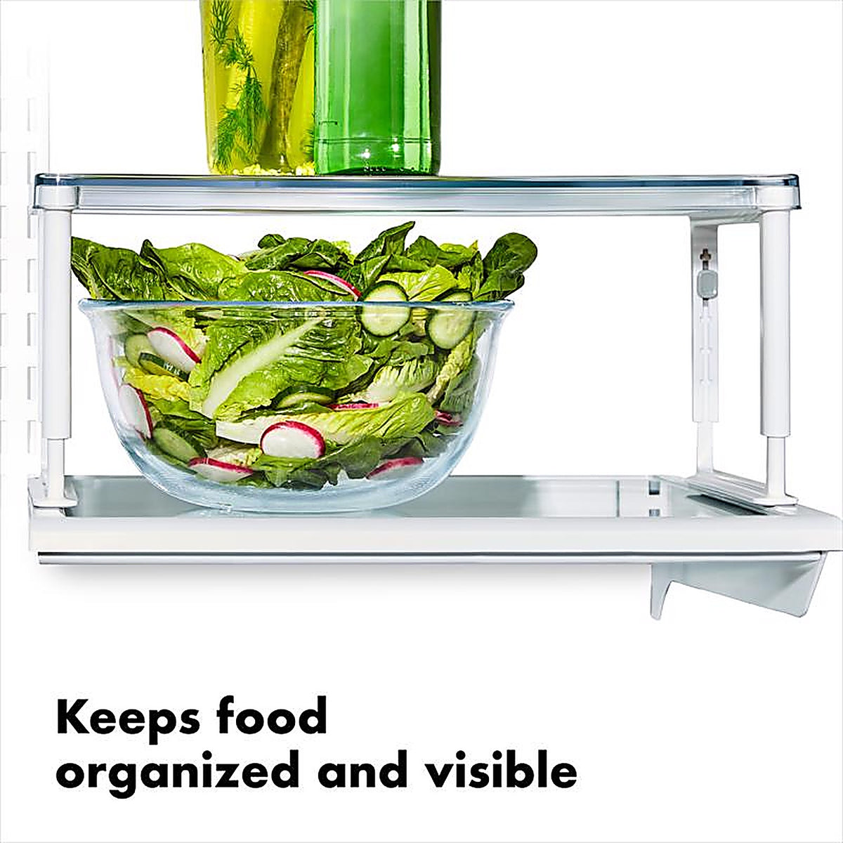 OXO - 13347000 - Good Grips Plastic Refrigerator Shelf Riser