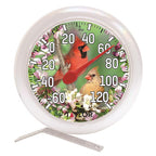 Taylor 5632 Bird Design Dial Thermometer Plastic Assorted