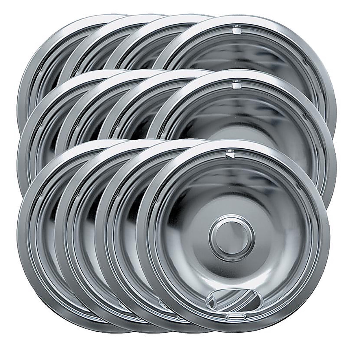 Range Kleen - 126ABULK12 - Steel Drip Bowls 8 In. W
